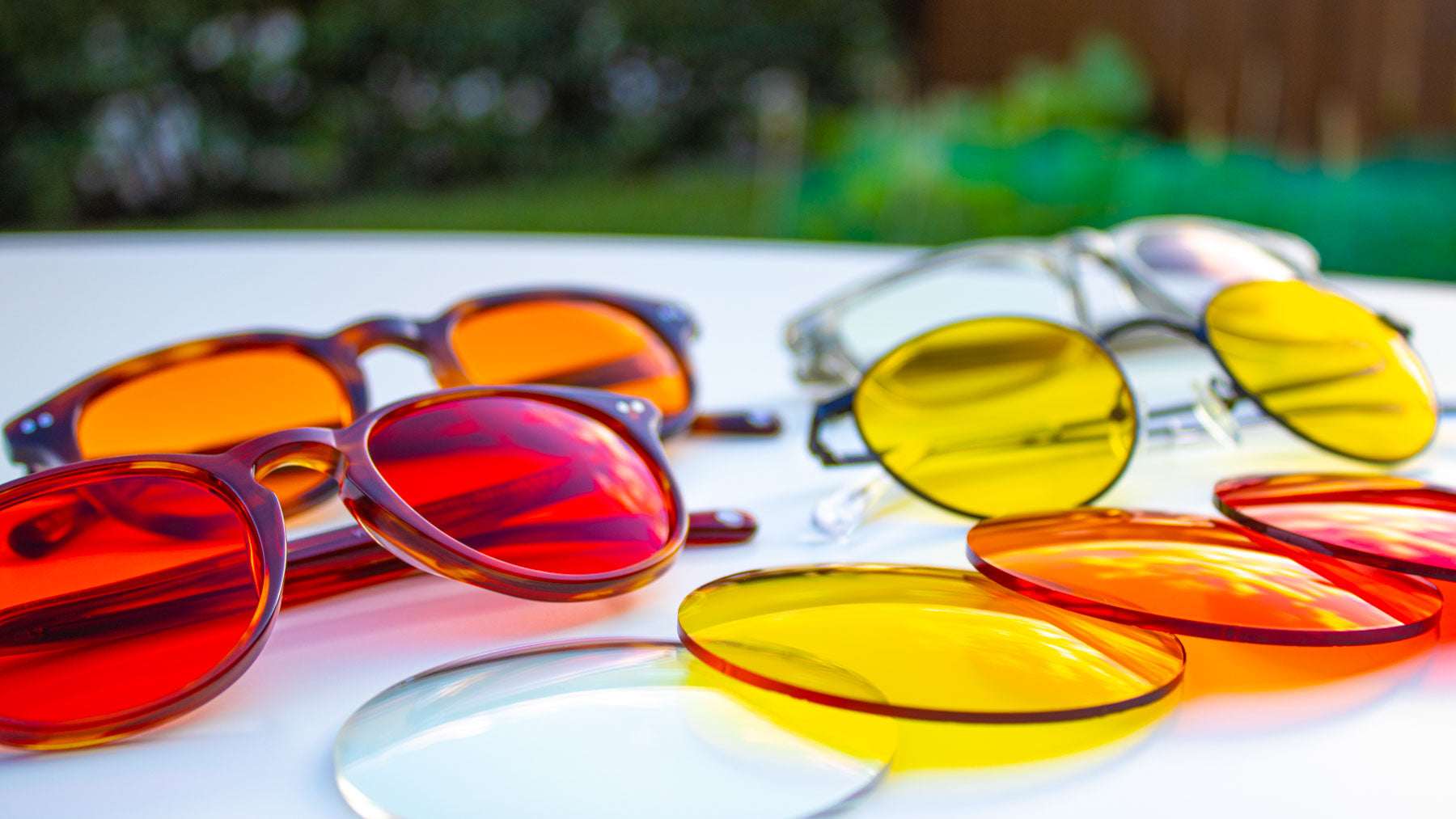 Learn about Filter Optix clear, yellow, orange, and red blue light blocking lenses