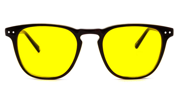 小物 YELLO ARTAX EYEWEAR Yama-Black-Yellow-Glasses-