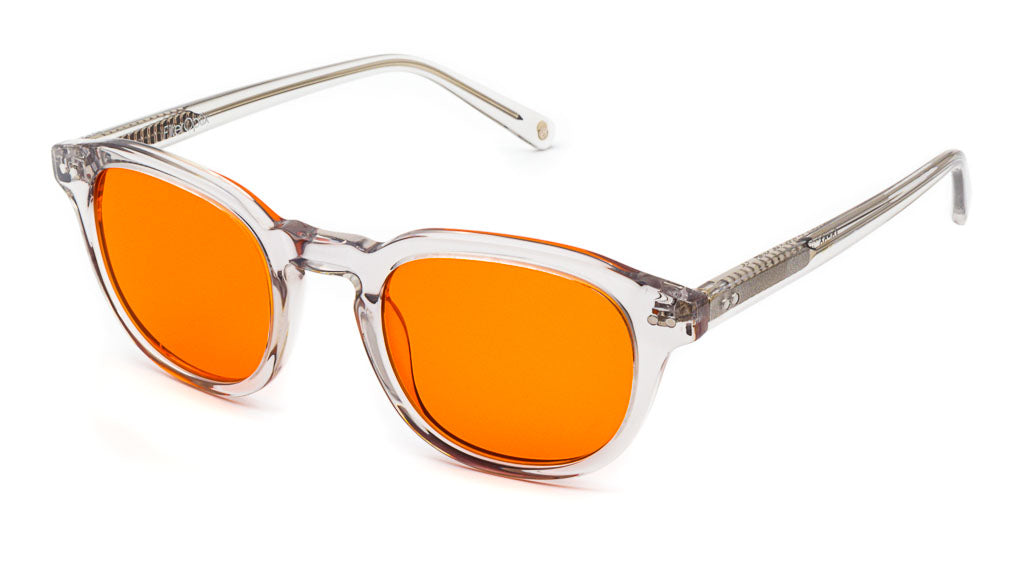 orange lens goggles Acero Orange Blue Light Glasses for Evening Use | Filter Optix Mist / Prescription - Progressive