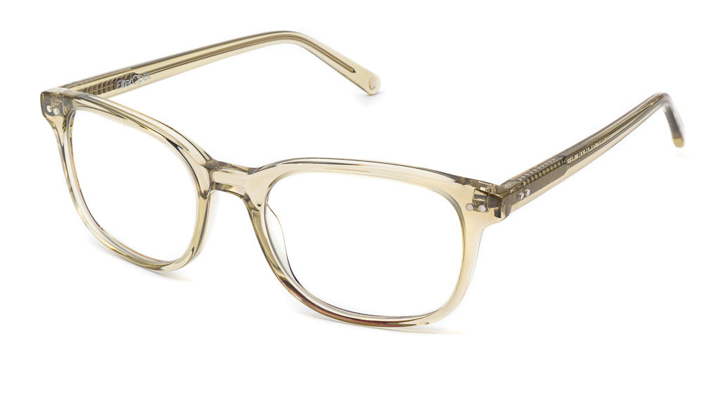 Cedar Silver Thyme computer glasses viewed from side